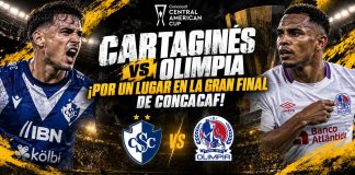 Cartaginés vs Olimpia 2026 por las semifinales de la Copa Centroamericana con DoradoBet Honduras