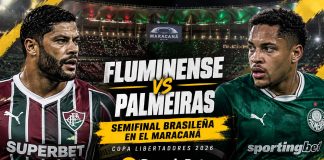 Fluminense vs Palmeiras 2026 por la Copa Libertadores en DoradoBet Bolivia
