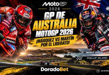 GP de Australia MotoGP 2026: horarios y pronósticos GP de Australia MotoGP 2026 en Phillip Island: Marc Márquez vs Jorge Martín y apuestas con DoradoBet Honduras