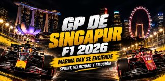 GP de Singapur F1 2026 en Marina Bay con DoradoBet Bolivia