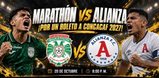 Marathón vs Alianza 2026 por la Copa Centroamericana con DoradoBet Honduras