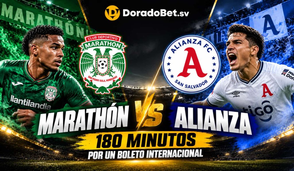 Marathón vs Alianza con pronósticos y apuestas en DoradoBet.sv