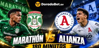 Marathón vs Alianza con pronósticos y apuestas en DoradoBet.sv