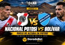 Nacional Potosí vs Bolívar 2026 por la Primera División en DoradoBet Bolivia