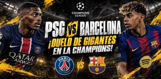 PSG vs Barcelona 2026 por la Champions League con DoradoBet Panamá